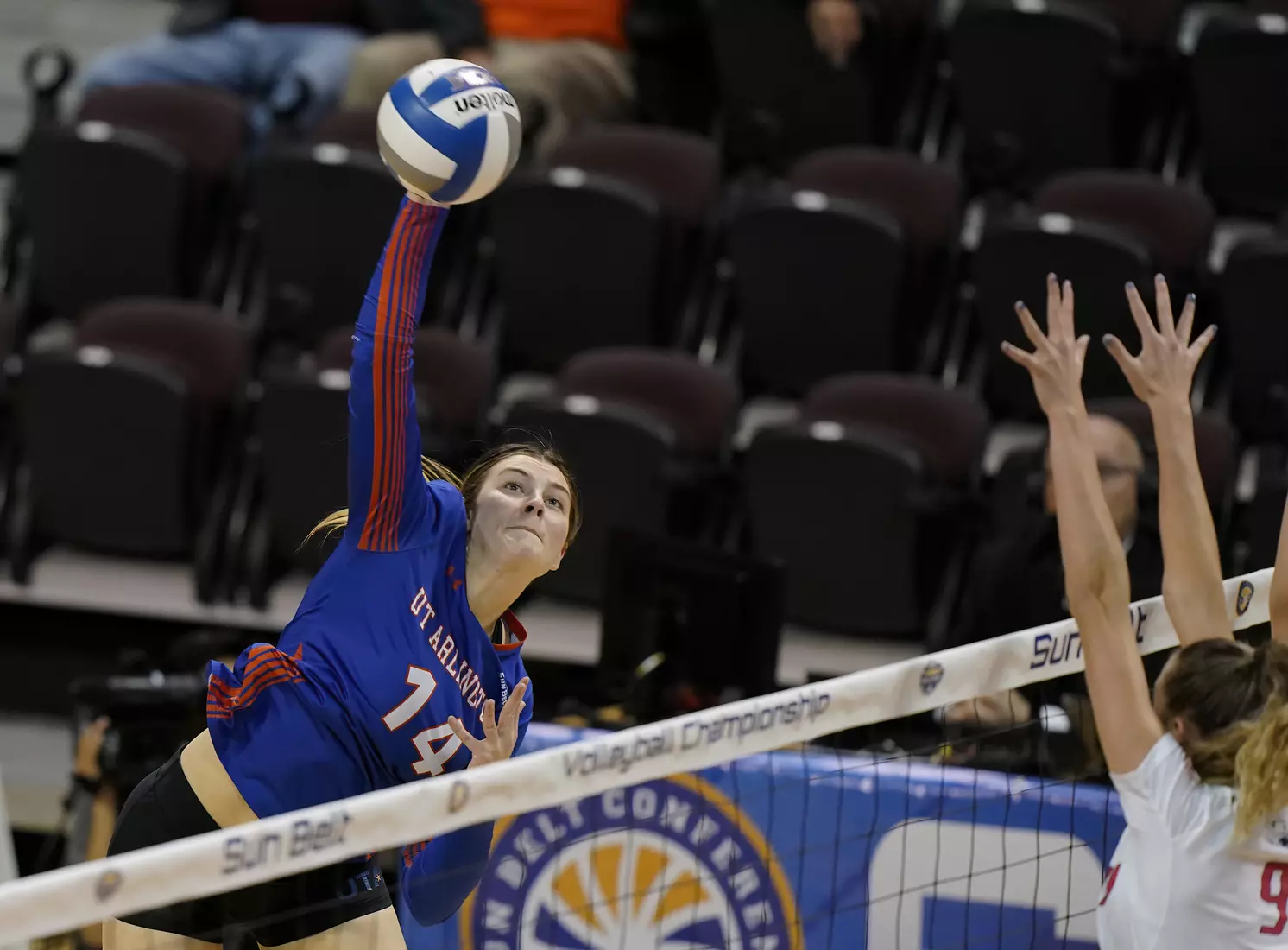 2 - VOLLEYBALL - 2019 - Sun Belt Conference Championship, Quarterfinals, Fri, 22 Nov, Match 4, UTA vs (3) South Alabama, 1930L