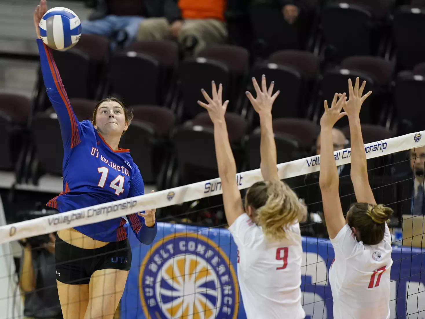 2 - VOLLEYBALL - 2019 - Sun Belt Conference Championship, Quarterfinals, Fri, 22 Nov, Match 4, UTA vs (3) South Alabama, 1930L