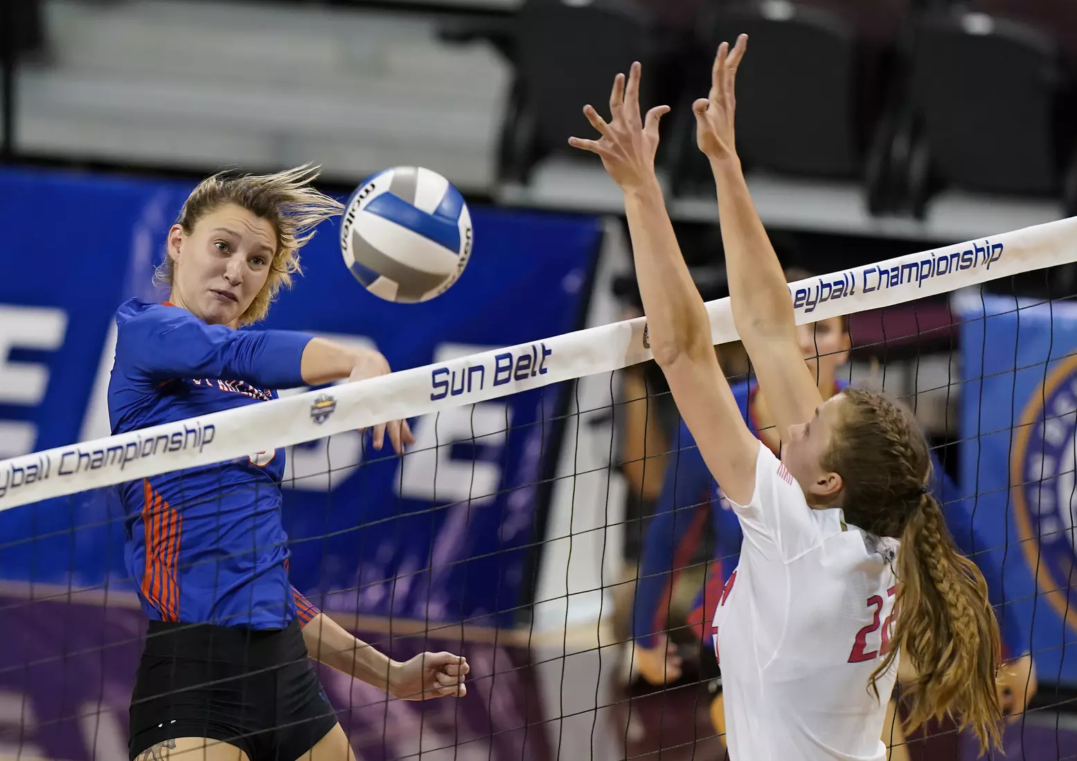 2 - VOLLEYBALL - 2019 - Sun Belt Conference Championship, Quarterfinals, Fri, 22 Nov, Match 4, UTA vs (3) South Alabama, 1930L