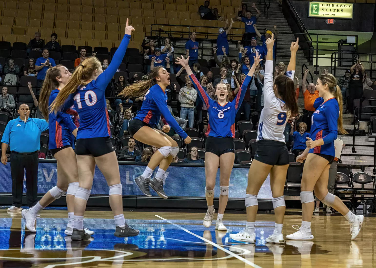 2 - VOLLEYBALL - 2019 - Sun Belt Conference Championship, Quarterfinals, Fri, 22 Nov, Match 4, UTA vs (3) South Alabama, 1930L