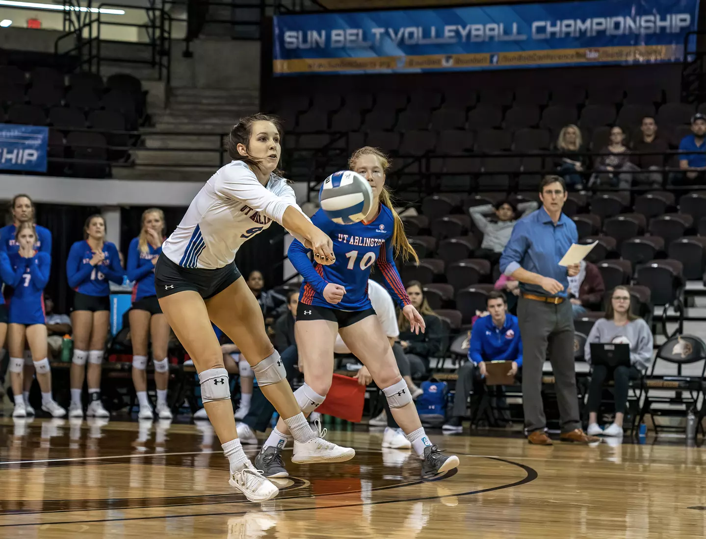 2 - VOLLEYBALL - 2019 - Sun Belt Conference Championship, Quarterfinals, Fri, 22 Nov, Match 4, UTA vs (3) South Alabama, 1930L