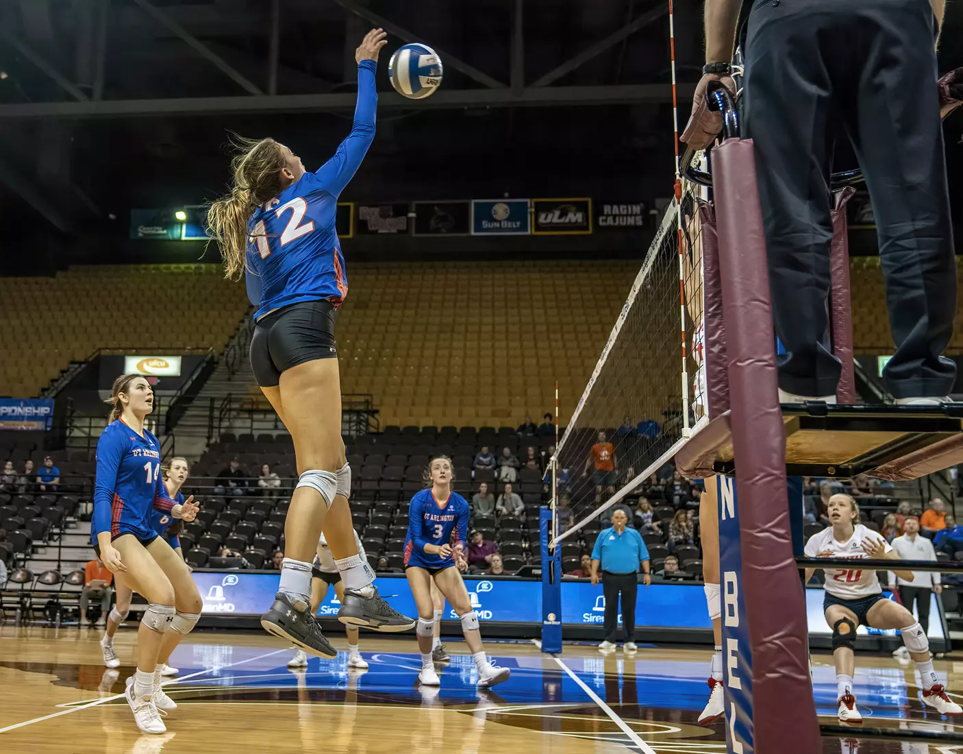 2 - VOLLEYBALL - 2019 - Sun Belt Conference Championship, Quarterfinals, Fri, 22 Nov, Match 4, UTA vs (3) South Alabama, 1930L