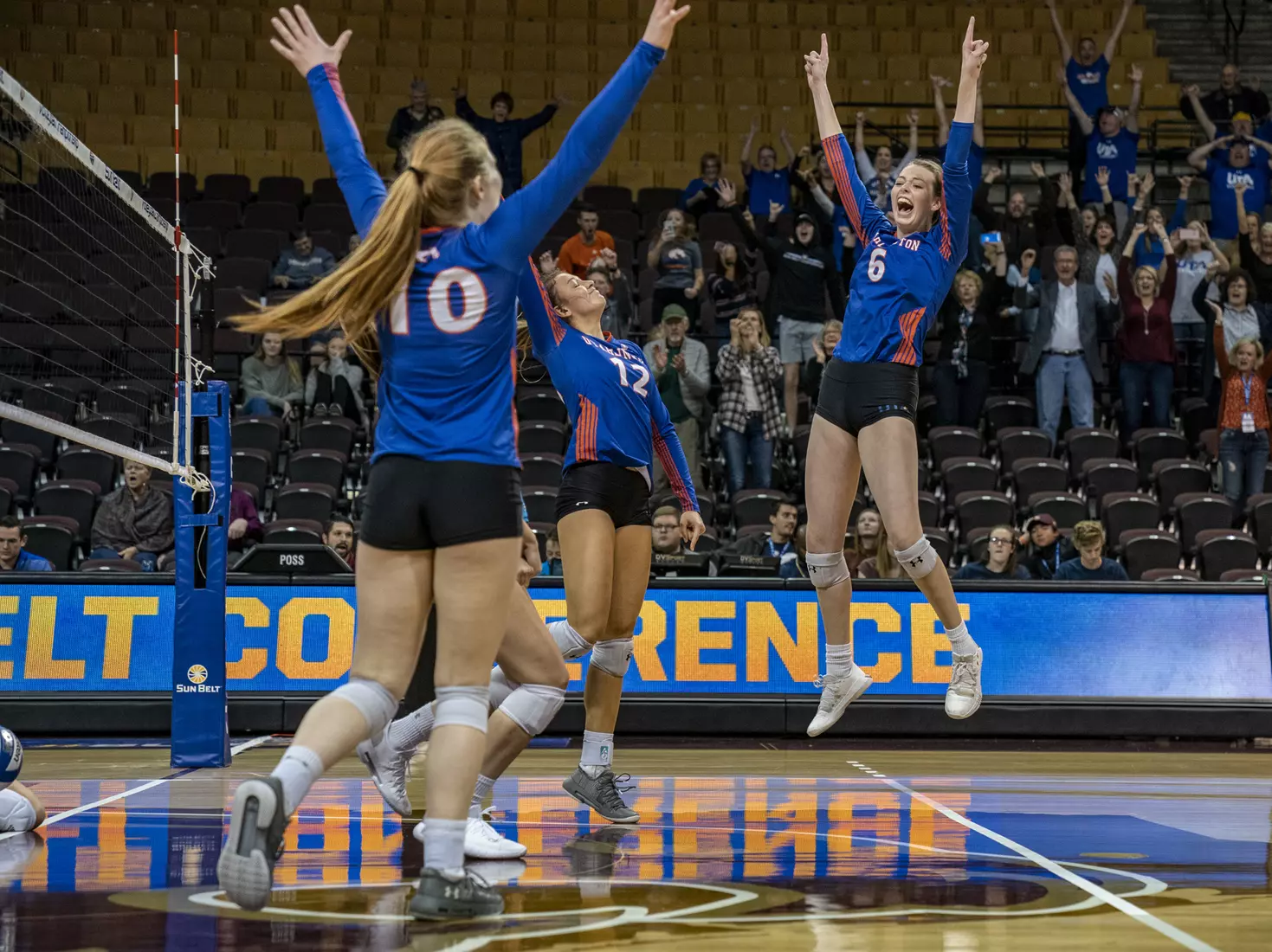 2 - VOLLEYBALL - 2019 - Sun Belt Conference Championship, Quarterfinals, Fri, 22 Nov, Match 4, UTA vs (3) South Alabama, 1930L