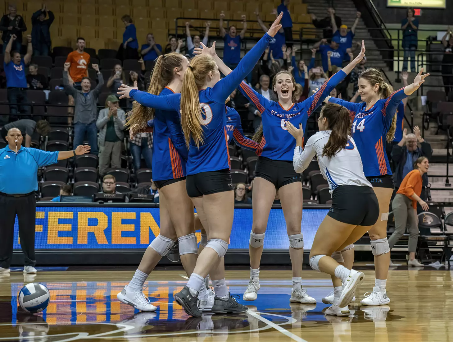 2 - VOLLEYBALL - 2019 - Sun Belt Conference Championship, Quarterfinals, Fri, 22 Nov, Match 4, UTA vs (3) South Alabama, 1930L