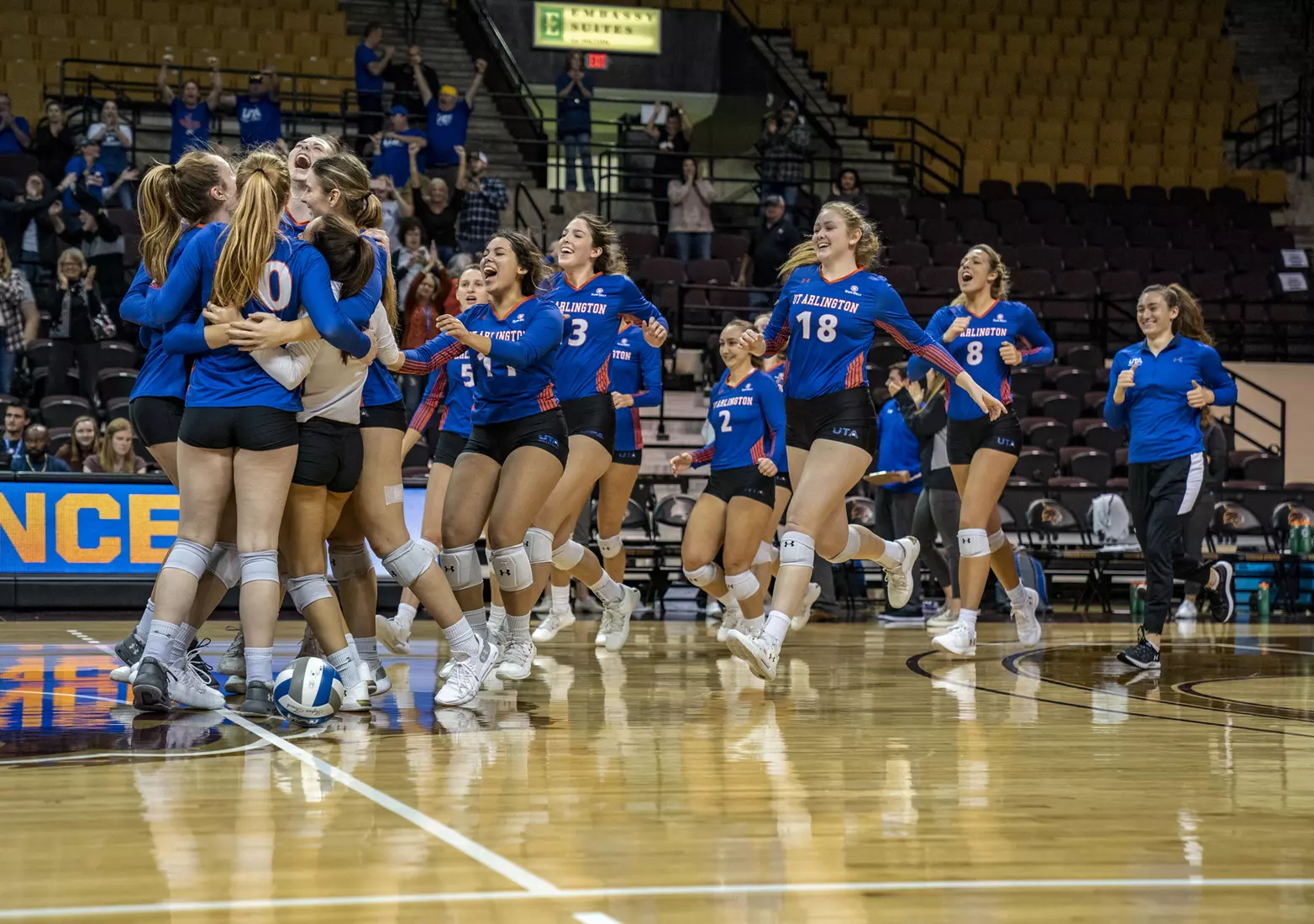 2 - VOLLEYBALL - 2019 - Sun Belt Conference Championship, Quarterfinals, Fri, 22 Nov, Match 4, UTA vs (3) South Alabama, 1930L