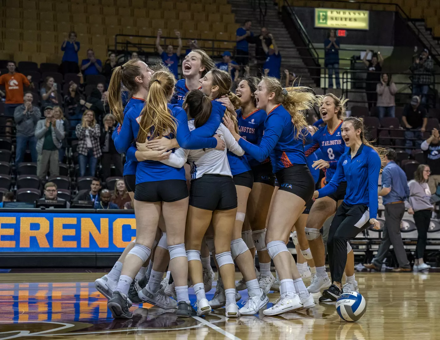 2 - VOLLEYBALL - 2019 - Sun Belt Conference Championship, Quarterfinals, Fri, 22 Nov, Match 4, UTA vs (3) South Alabama, 1930L