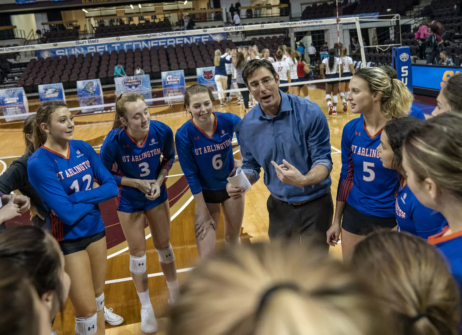2 - VOLLEYBALL - 2019 - Sun Belt Conference Championship, Quarterfinals, Fri, 22 Nov, Match 4, UTA vs (3) South Alabama, 1930L