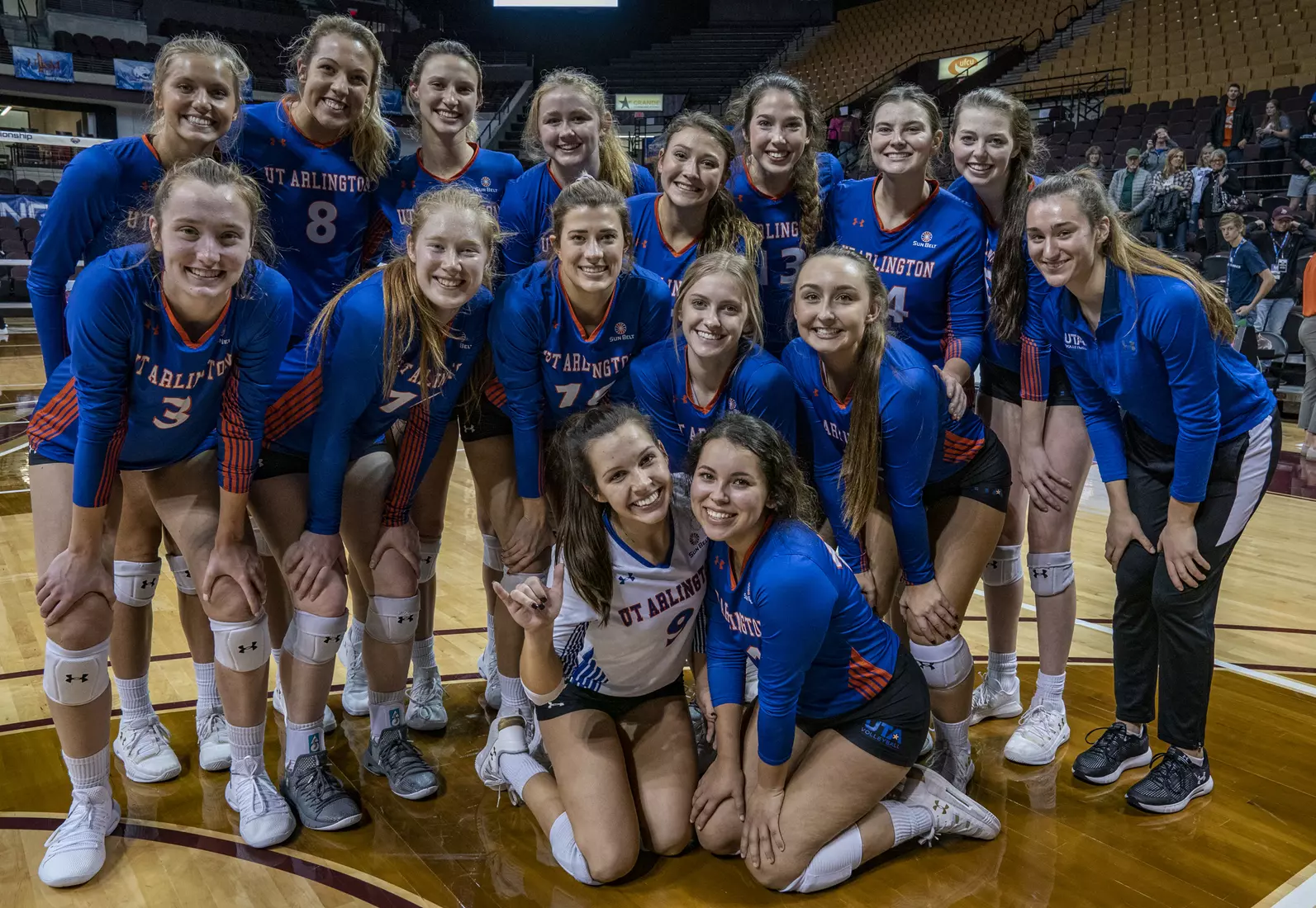2 - VOLLEYBALL - 2019 - Sun Belt Conference Championship, Quarterfinals, Fri, 22 Nov, Match 4, UTA vs (3) South Alabama, 1930L