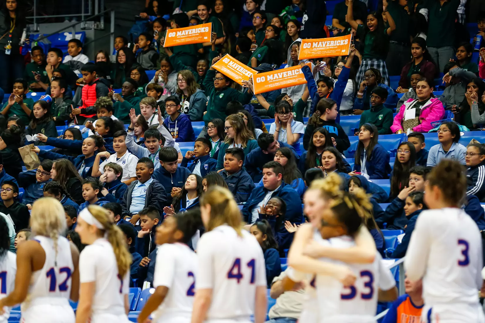 UTA vs Louisiana Women's Basketball game at College Park Center in Arlington, Texas on January 16, 2020. (Photo/Ellman Photography)