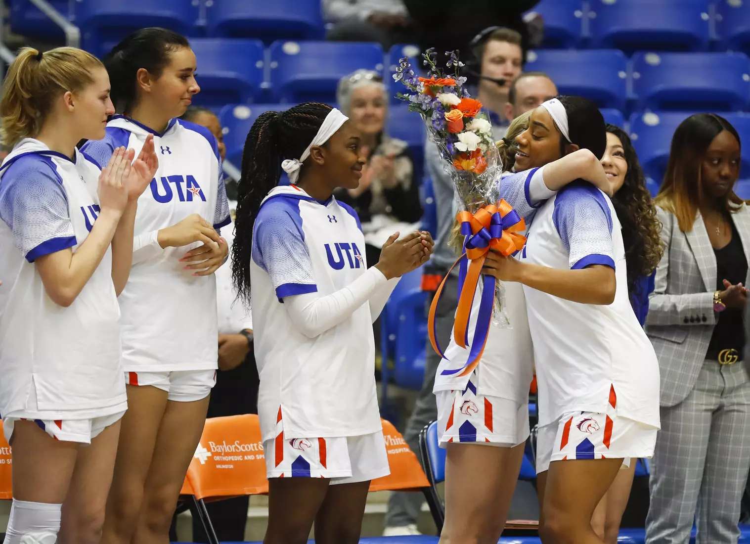 UTA vs Georgia Southern women's basketball in Arlington Texas on February 29, 2020. (Photo/Sharon Ellman)