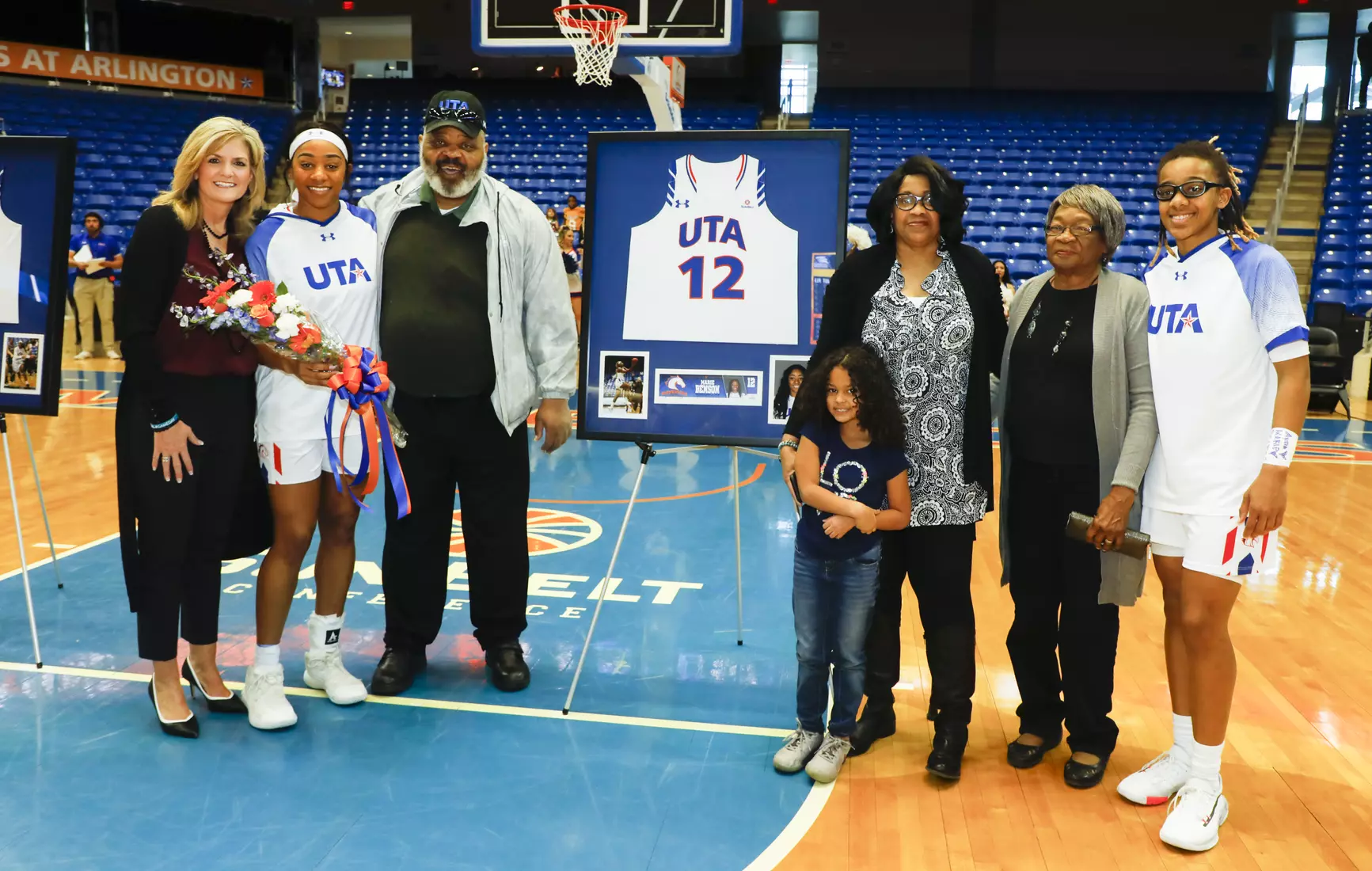 UTA vs Georgia Southern women's basketball in Arlington Texas on February 29, 2020. (Photo/Sharon Ellman)