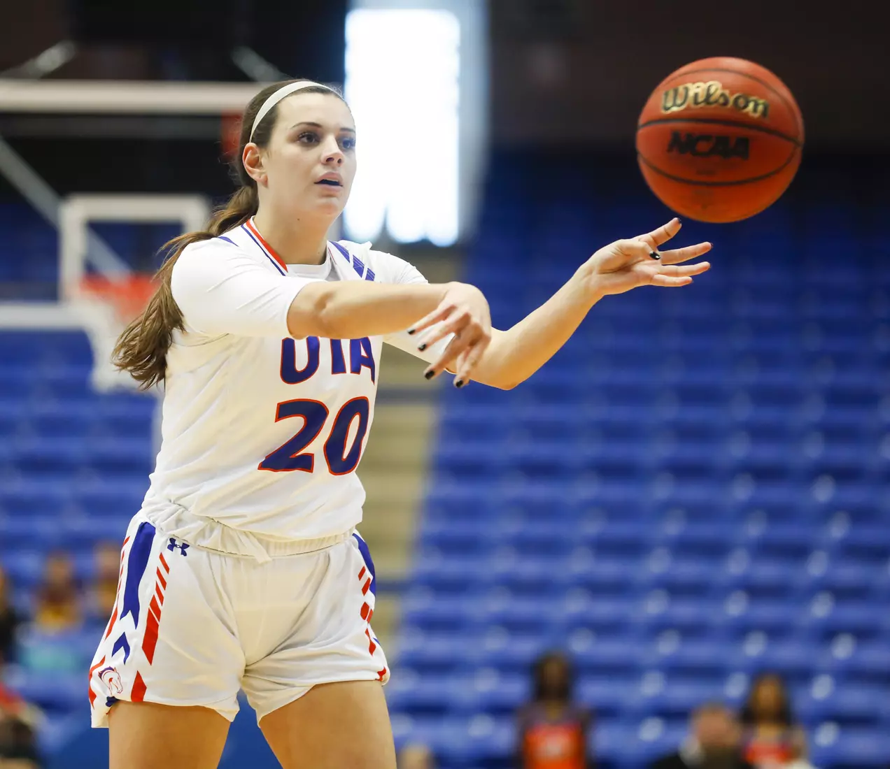 UTA vs Georgia Southern women's basketball in Arlington Texas on February 29, 2020. (Photo/Sharon Ellman)