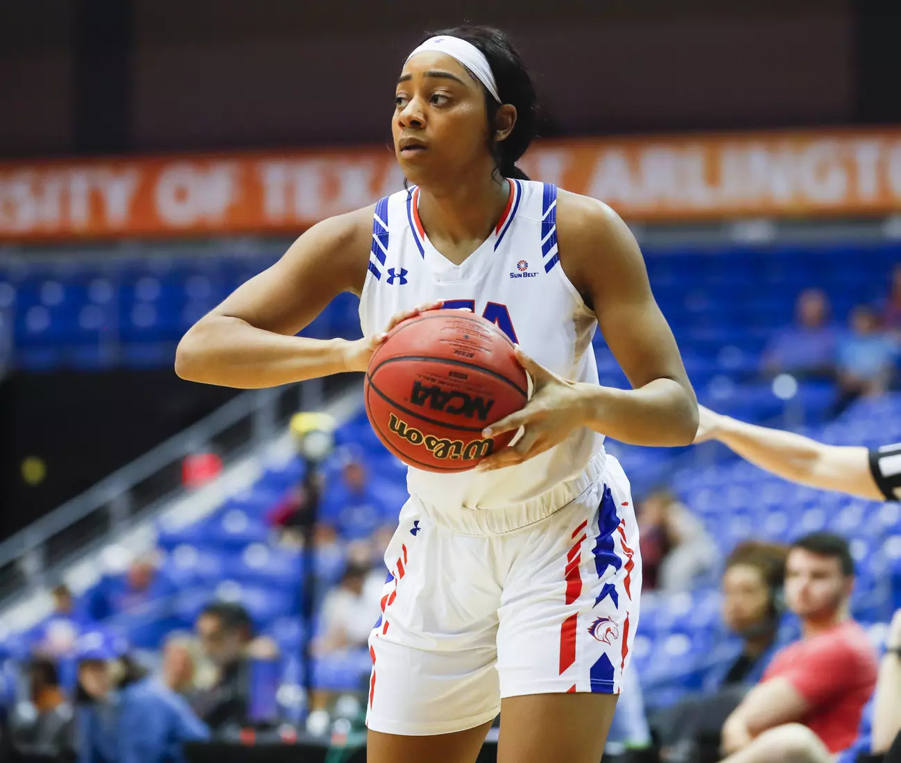 UTA vs Georgia Southern women's basketball in Arlington Texas on February 29, 2020. (Photo/Sharon Ellman)