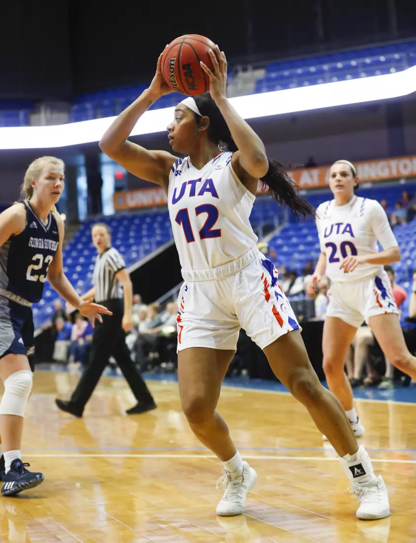UTA vs Georgia Southern women's basketball in Arlington Texas on February 29, 2020. (Photo/Sharon Ellman)