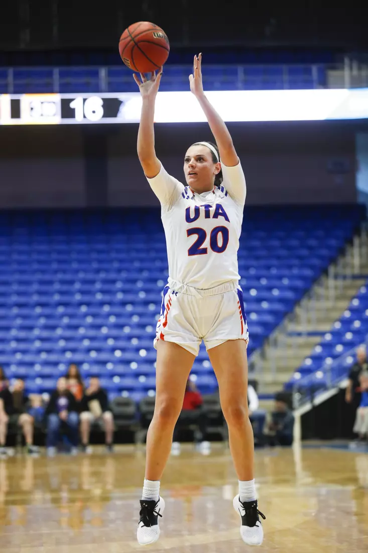 UTA vs Georgia Southern women's basketball in Arlington Texas on February 29, 2020. (Photo/Sharon Ellman)