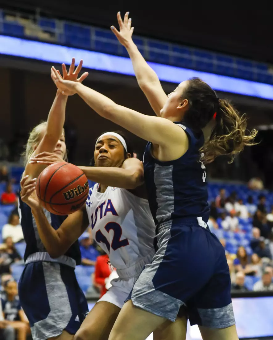 UTA vs Georgia Southern women's basketball in Arlington Texas on February 29, 2020. (Photo/Sharon Ellman)