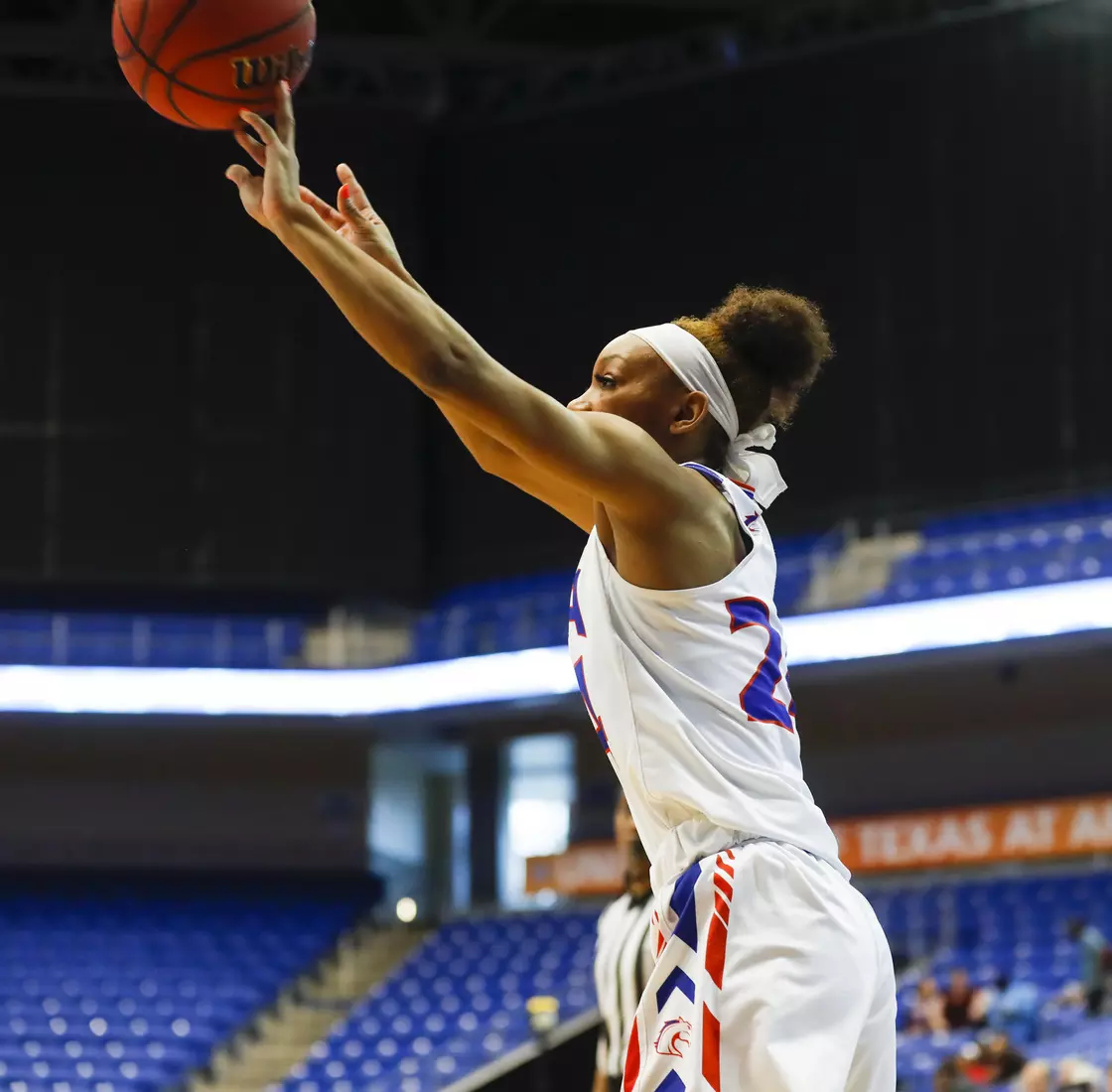 UTA vs Georgia Southern women's basketball in Arlington Texas on February 29, 2020. (Photo/Sharon Ellman)