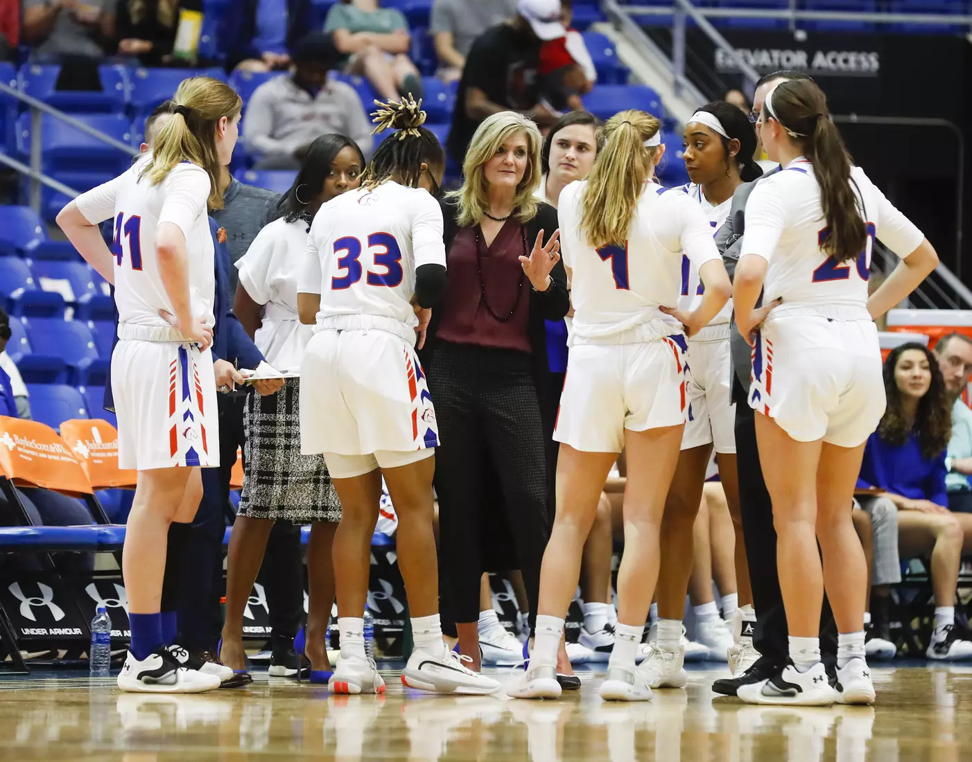 UTA vs Georgia Southern women's basketball in Arlington Texas on February 29, 2020. (Photo/Sharon Ellman)