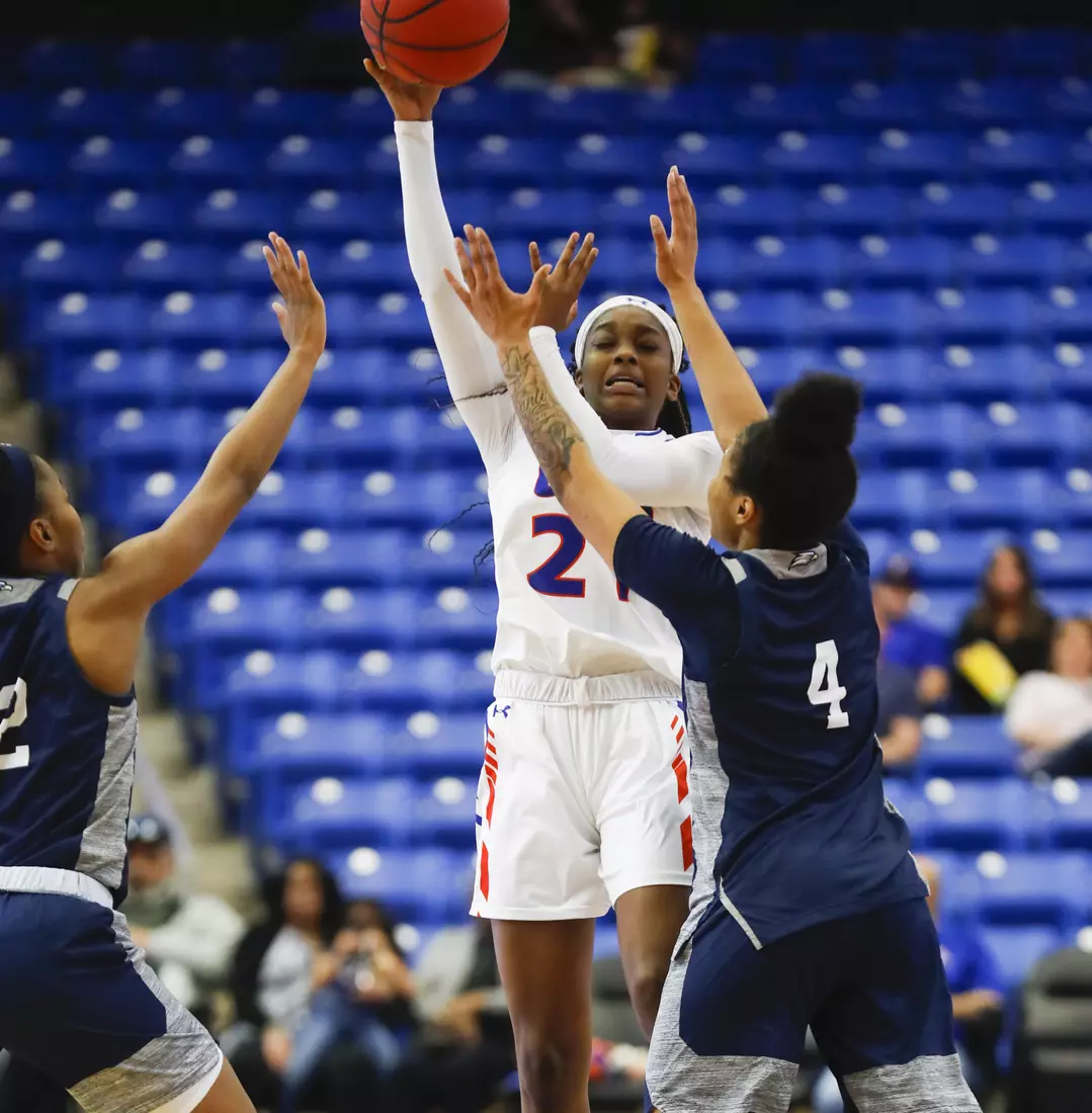 UTA vs Georgia Southern women's basketball in Arlington Texas on February 29, 2020. (Photo/Sharon Ellman)