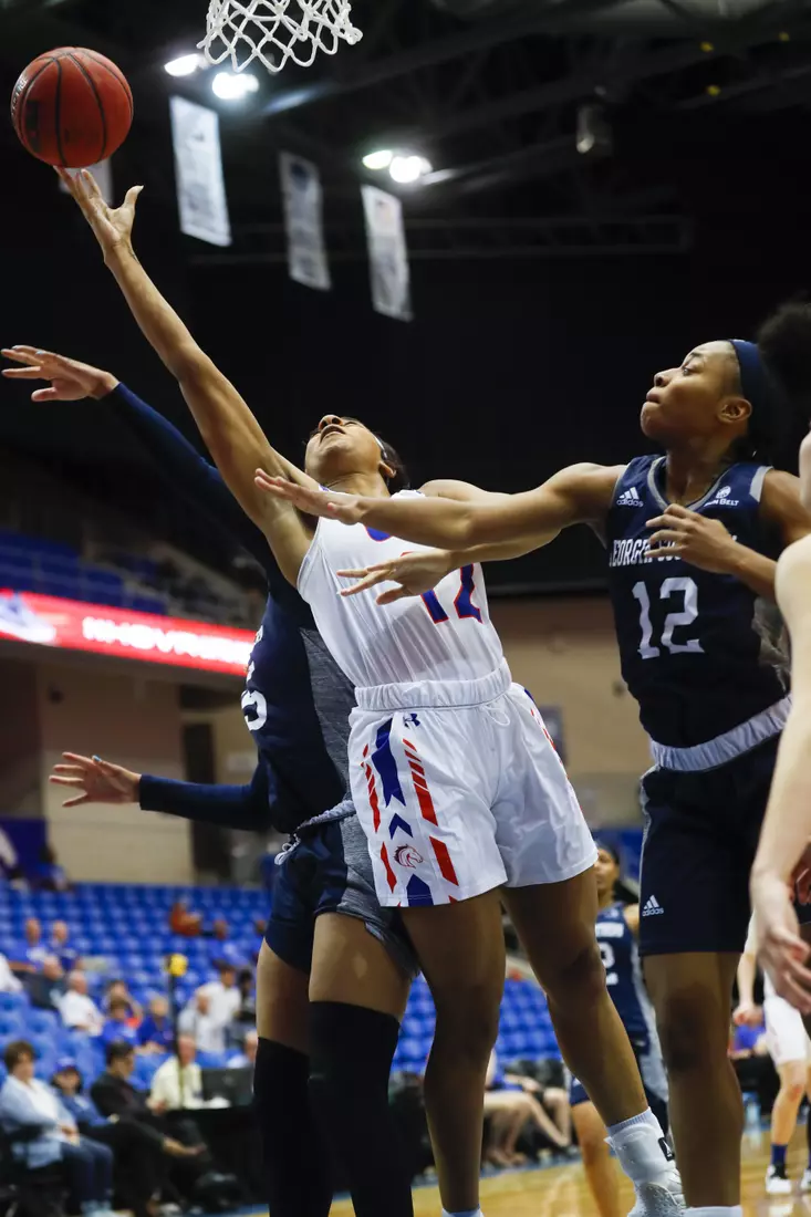 UTA vs Georgia Southern women's basketball in Arlington Texas on February 29, 2020. (Photo/Sharon Ellman)