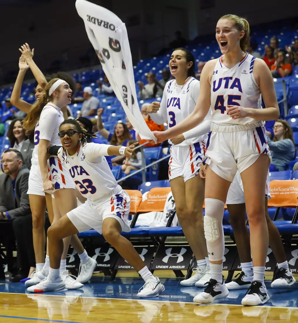 UTA vs Georgia Southern women's basketball in Arlington Texas on February 29, 2020. (Photo/Sharon Ellman)