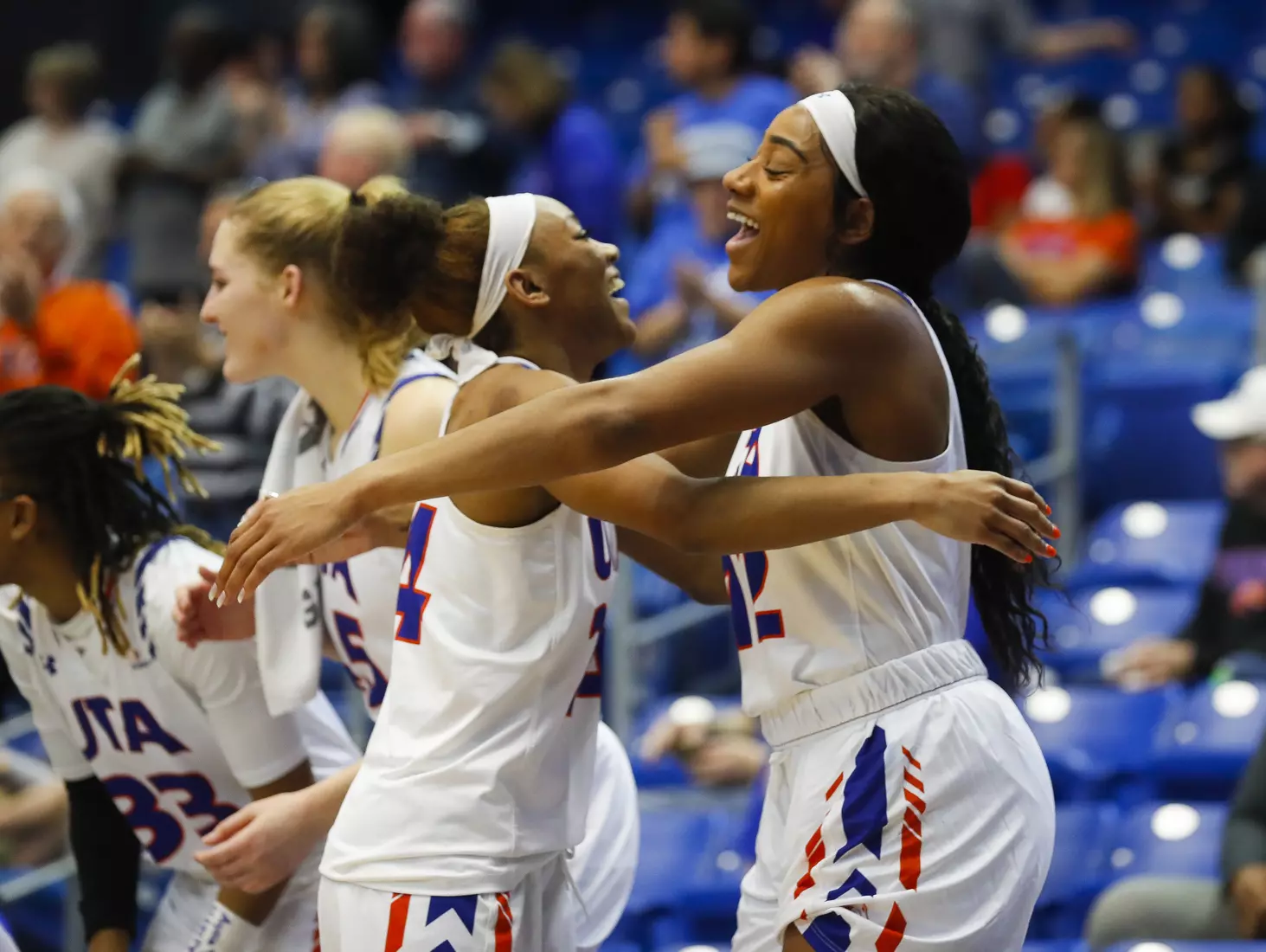 UTA vs Georgia Southern women's basketball in Arlington Texas on February 29, 2020. (Photo/Sharon Ellman)