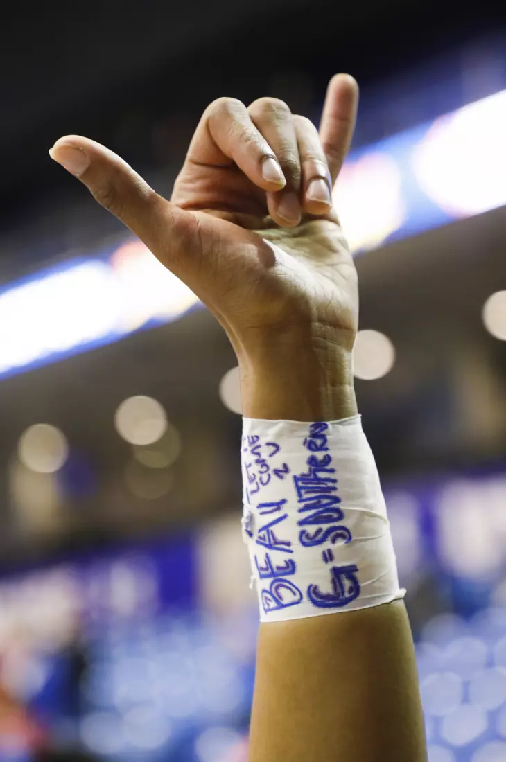 UTA vs Georgia Southern women's basketball in Arlington Texas on February 29, 2020. (Photo/Sharon Ellman)