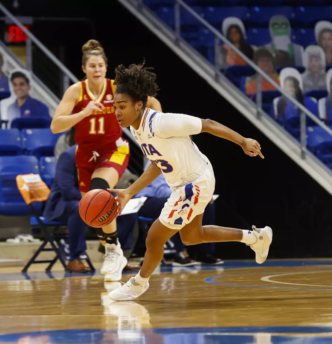 UTA vs ULM women’s basketball at College Park Center in Arlington, Texas on January 8, 2021. (Photo/Sharon Ellman)