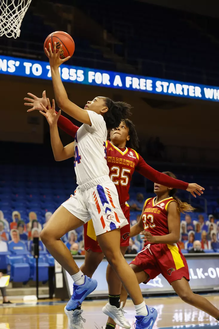 UTA vs ULM women’s basketball at College Park Center in Arlington, Texas on January 8, 2021. (Photo/Sharon Ellman)