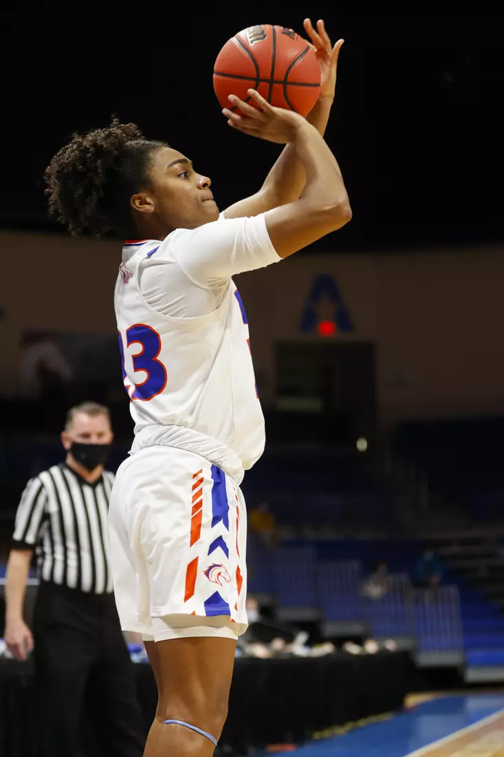 UTA vs ULM women’s basketball at College Park Center in Arlington, Texas on January 8, 2021. (Photo/Sharon Ellman)