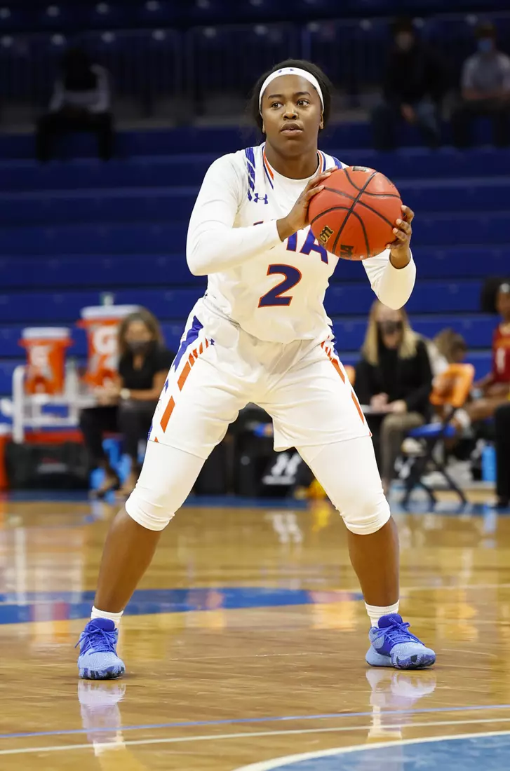UTA vs ULM women’s basketball at College Park Center in Arlington, Texas on January 8, 2021. (Photo/Sharon Ellman)