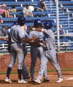 Ryan Roberts finished the 2003 season batting .422 with 16 home runs and 69 RBI