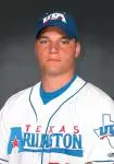 Derek Brehm earned his first collegiate victory by pitching five innings in the victory over Centenary