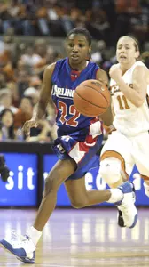 Terra Wallace led the Mavs offense with 19 points, six rebounds, seven assists, six steals and two blocks