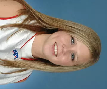 Jame Buxkemper had six points and six rebounds in her first collegiate game