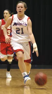 Jamie Buxkemper had five assists, four steals and four rebounds in her first action in nearly a month