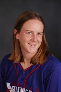 April Clougherty connected for the lone UTA hit in Friday's 8-0 loss to Sam Houston State.