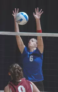 Ellen Murray had eight block assists against Texas A&M-Corpus Christi