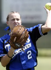 Senior pitcher Jill Garro fanned 11 in the eight-inning win to advance the Mavs' to the SLC championship game.