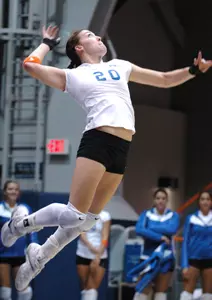 Nedderman had five blocks including one solo against UTSA on Saturday.