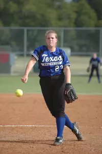 Hulme recorded her third win of the season over Prairie View A&M.