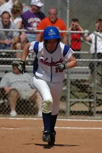 Katie Jones led the Mavs to two wins over SFA with a pair of home runs for eight on the season.