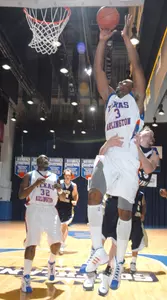 Jermaine Griffin scored his 1,000th point in the losing effort on the road.