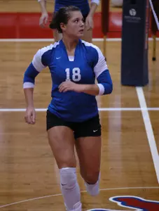 Raegan Daniel led the Mavericks with her sixth double-double of the season.