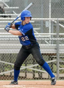 Amanda Swofford hit her 6th home run of the season against SFA on Friday.