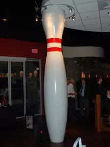 Splitsville Luxury Lanes in Arlington hosted Thursday night's social