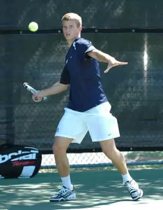 Mindaugas Celedinas earns SLC Player of the Week after a singles and doubles victory
