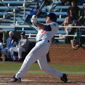 Andrew Kainer hit a two-run home run to left field against Texas State.