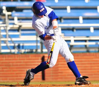 Ryan Davis went 2-for-3 with a three-run home run against the Bearkats.