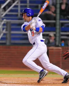 Tim Steggall went 3-for-4 on Saturday and now has a double and a home run in the series